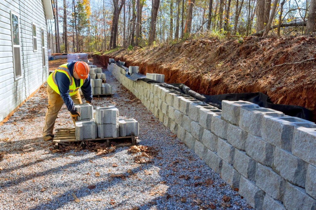 Boise Retaining Wall Installation